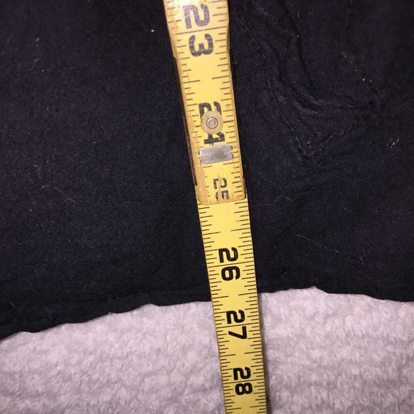 Vintage Collections ETC. snap closure black organic cotton XL Vest jacket shirt - Picture 6 of 8